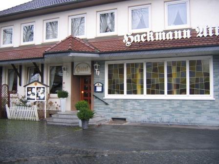 Eingang Gaststätte Hackmann